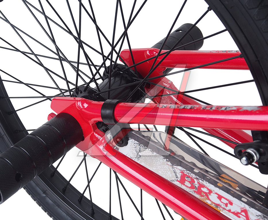 Изображение 5, JK2140001-20 Велосипед 20" 1-ск. BMX (AL-рама) красный HILAND