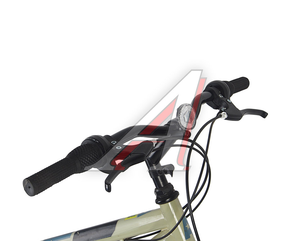 Изображение 2, MTB FS 26 1.0 Велосипед 26" 18-ск. двухподвесный бежево-черный ALTAIR