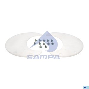 Изображение 2, 096.506 Ремкомплект седельного устройства SAMPA