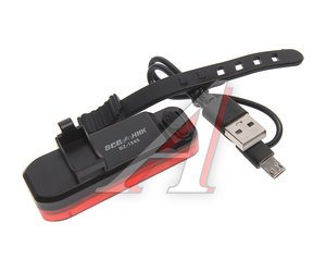Изображение 2, BZ-1545 Фонарь велосипедный задний USB с аккумулятором