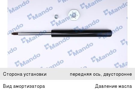 Изображение 1, MSS015430 Амортизатор OPEL Vectra A передний левый/правый масляный MANDO
