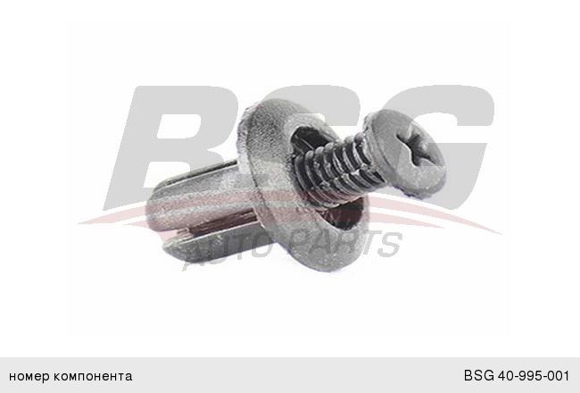 Изображение 1, BSG40995001 Клипса HYUNDAI Starex (93-07)  облицовки внутреннего колеса BASBUG