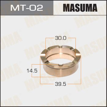 Изображение 1, MT-02 Втулка TOYOTA HiLux, HiAce кулака поворотного внешняя MASUMA